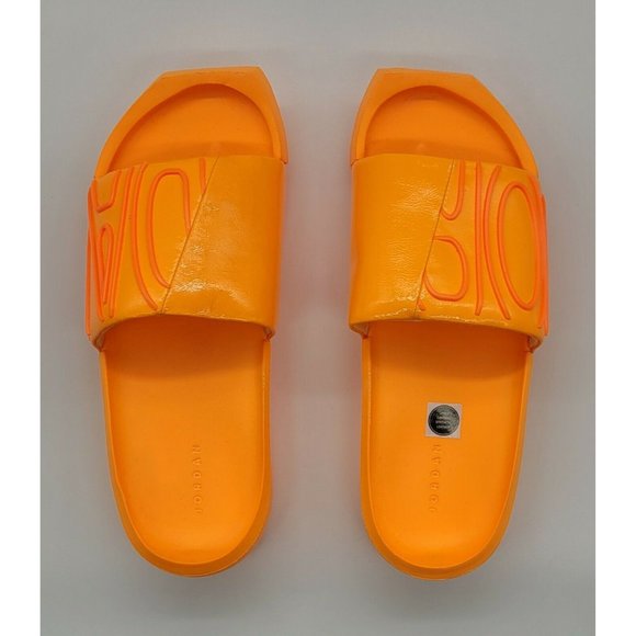 Nike Women's Jordan NOLA Slides 'Bright Citrus' CZ8027-800 - Picture 6 of 9